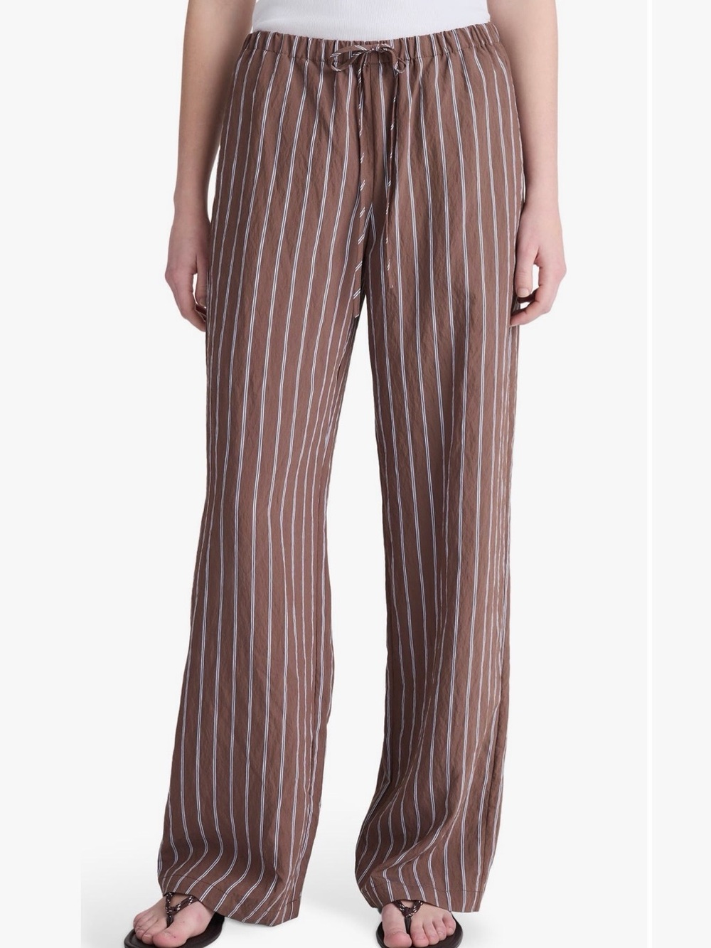 Madewell Stripe Pull-On Pants